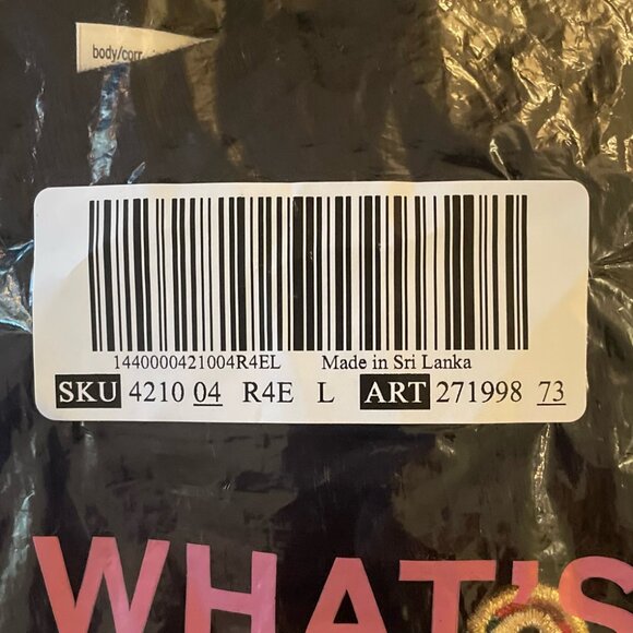 PINK Victoria's Secret "Santa Fav" Cotton Campus Long-Sleeve - Large - NWT - Picture 6 of 6